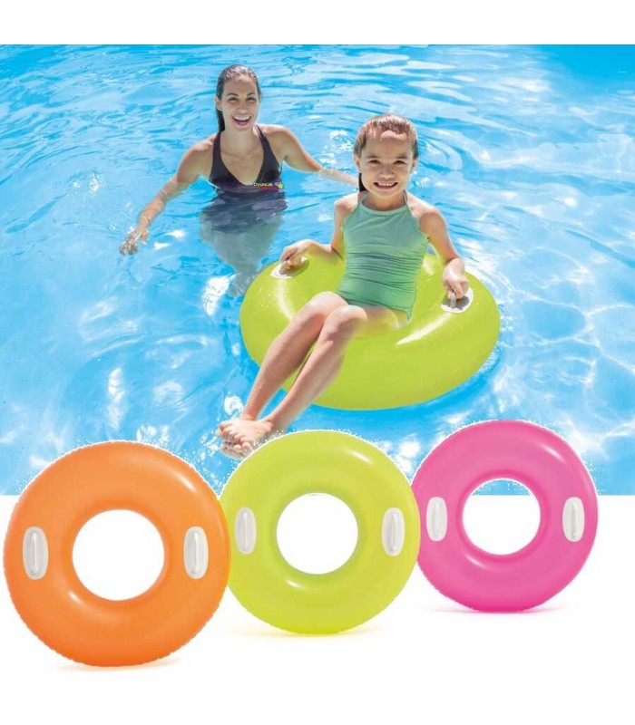 INTEX- Flotador inflable circular 76 cm