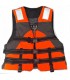 Chaleco Salvavidas con silbato  Gravital sin cuello Naranja