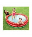 INTEX -  Piscina inflable modelo sandia de 3 anillos 168x38 cm