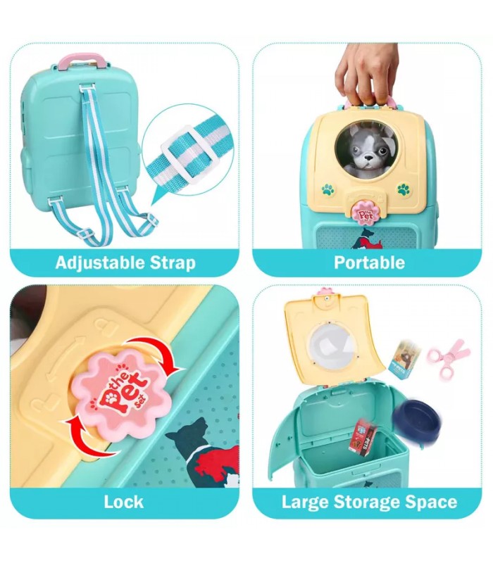 MOCHILA SET DE MASCOTAS MY-PETS