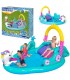 Piscina Para Niños Incluye Tobogan Inflable Capacidad 220 L - 2.74 M X 1.98 M X 1.37 M
