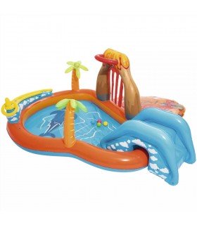 Piscina Centro De Juegos Acuático Lava Lagoon Bestway