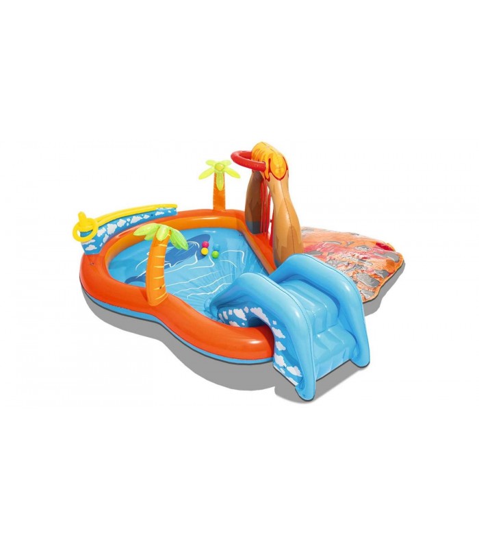 Piscina Centro De Juegos Acuático Lava Lagoon Bestway