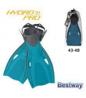 Aletas de Natación Talla 43-48 Hydro-Pro Bestway 27030