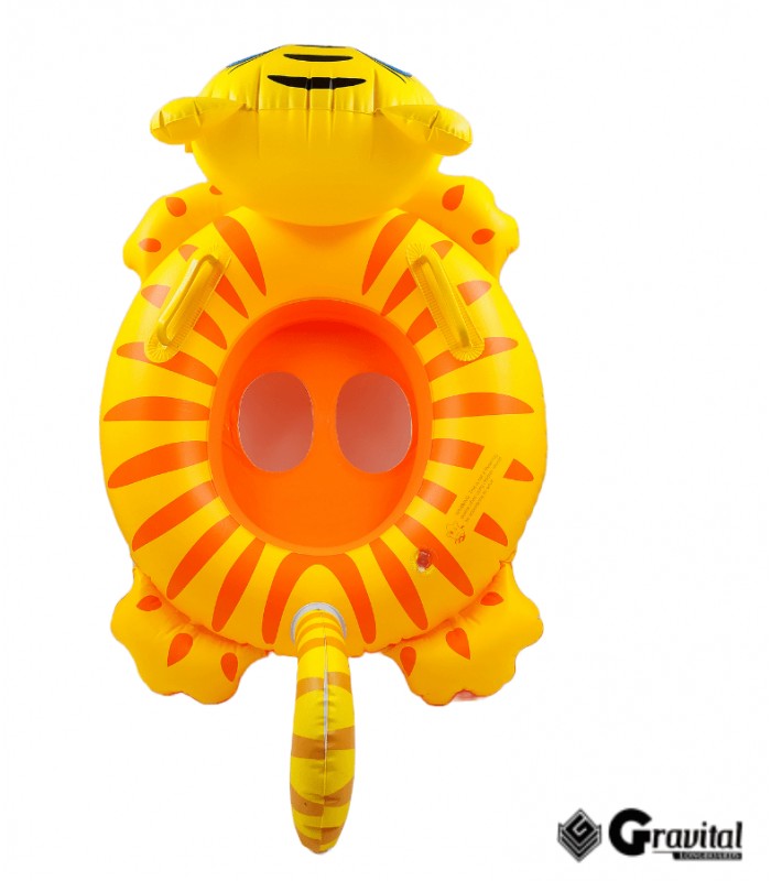 FLOTADOR INFLABLE MODELO TIGRE  1  -3  AÑOS