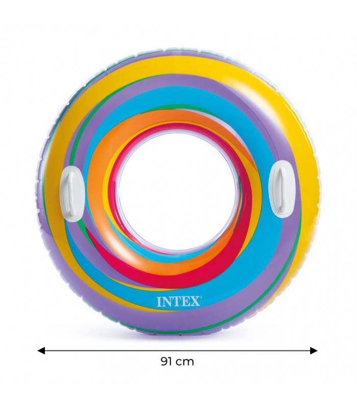 Salvavidas inflables de colores Resistentes - Intex
