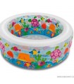 Intex - Piscina Inflable modelo acuario Base acolchada
