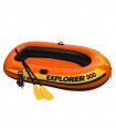 Intex - Bote inflable modelo Explorer Capacidad 186 kg con inflador y remos