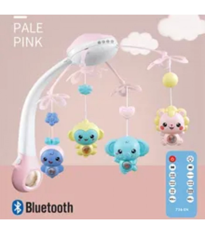 Móvil Musical para Bebes con Proyector y Bluetooth