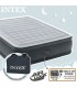 COLCHÓN INFLABLE QUEEN 152X203X46 CM INTEX DURA-BEAM DELUXE CON BOMBA INTEGRADA