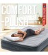 COLCHÓN INFLABLE QUEEN 152X203X46 CM INTEX DURA-BEAM DELUXE CON BOMBA INTEGRADA