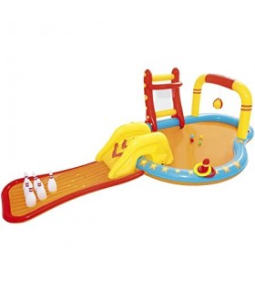 Piscina inflable Infantil con juegos de bolos