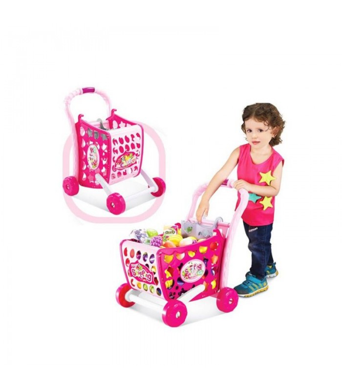 Juguete Coche de Compras con Accesorios 3 en 1