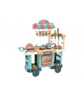 CARRITO DE COMIDA RÁPIDA JUGUETE  90.5cm Alt