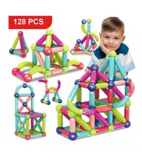 Bloques de construcción magneticos - 128Pcs