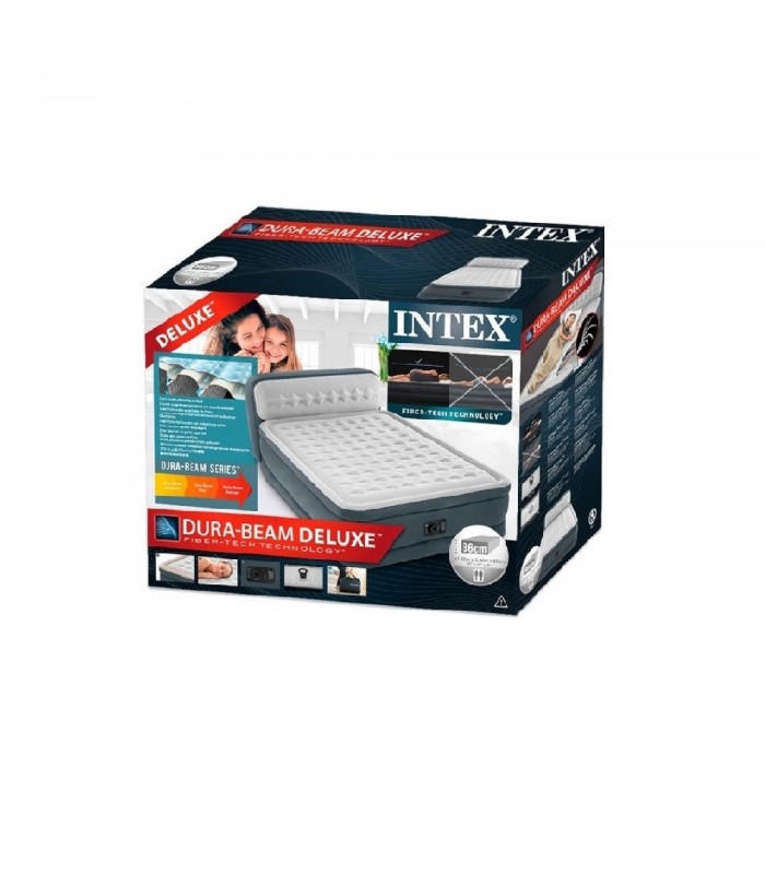 Colchón Inflable Queen 152x236x86 cm Dura Bean Deluxe - Intex