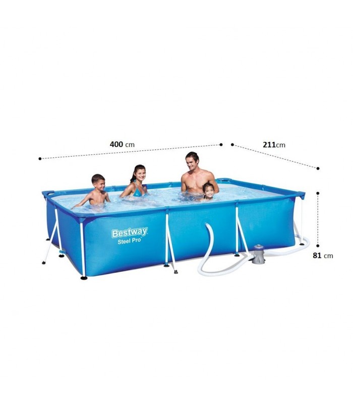 Bestway - Piscina Estructural 400x211x81cm