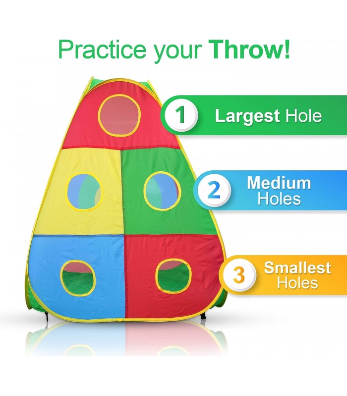 Carpa Circuito 5 En 1 Doble Túnel Juego Para Niños Unisex