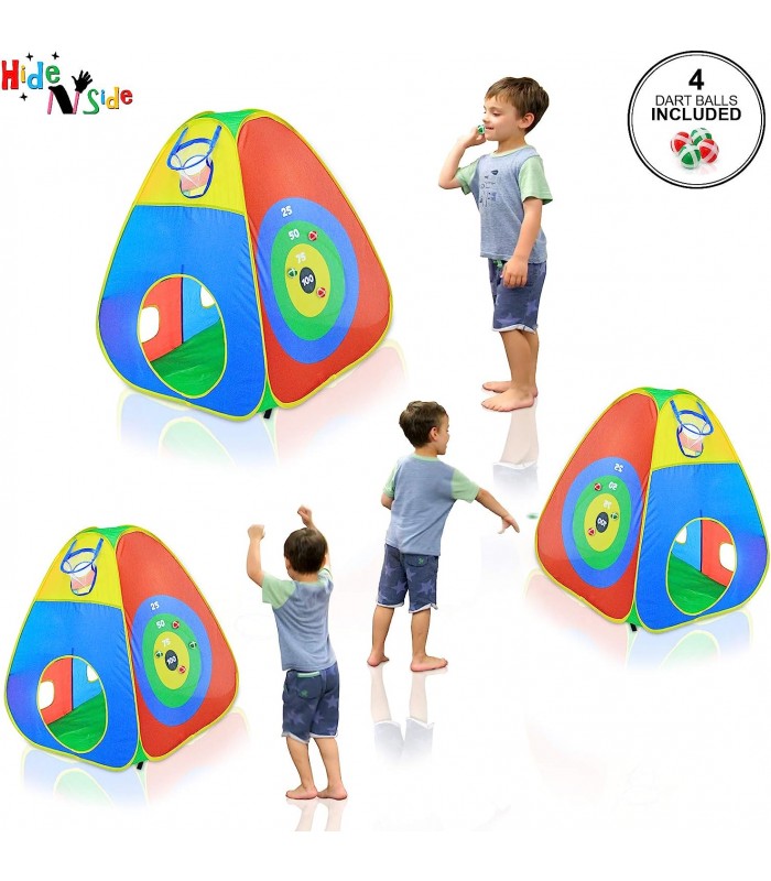 Carpa Circuito 5 En 1 Doble Túnel Juego Para Niños Unisex