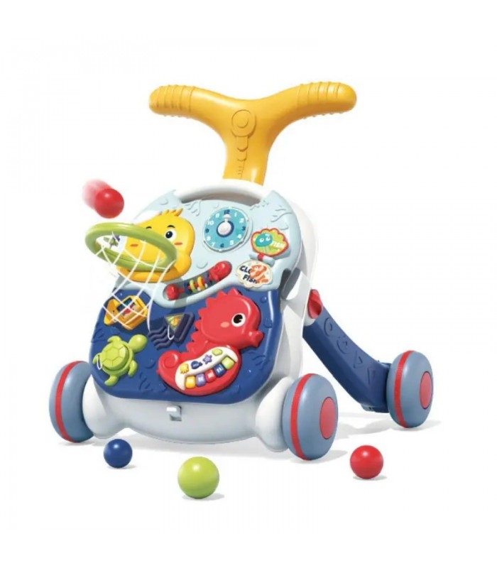 CAMINADOR  PARA BEBE 3 EN 1 CON CENTRO DE ACTIVIDADES