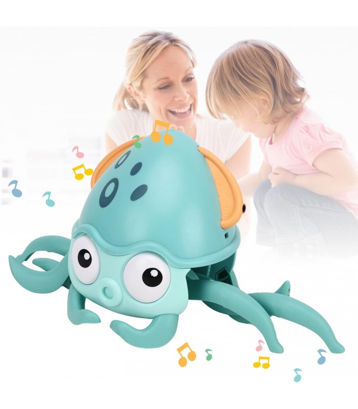 PULPO BAILARIN RECARGABLE CON SENSOR DE MOVIMIENTO