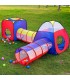 Carpa Circuito 4 En 1 Doble Túnel Juego Para Niños Unisex