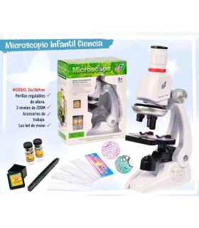 MICROSCOPIO INFANTIL EDUCATIVO EXPLORACIÓN EN CASA