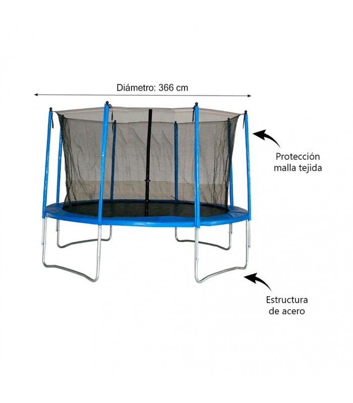 Cama Saltarina 3.66 M de Diámetro
