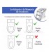 ADAPTADOR DE BAÑO 2 EN 1 CON ASIENTO ACOLCHADO