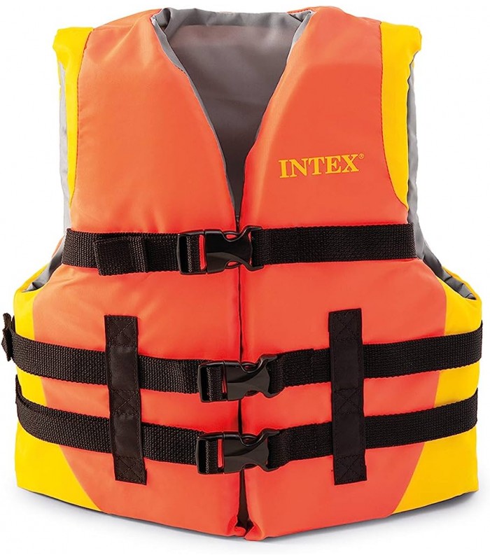 CHALECO SALVAVIDAS JUVENIL INTEX 23-40KG
