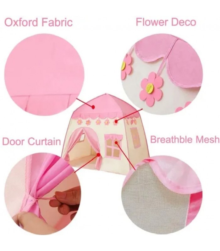 Carpa Casita Con Flores con luces