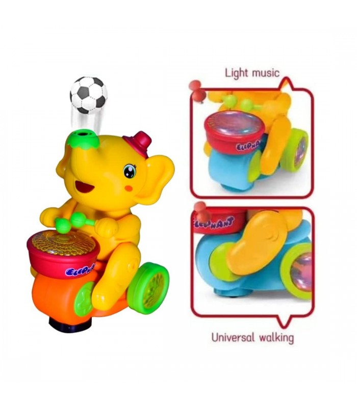 JUGUETE ELEFANTE MUSICAL Y LUCES