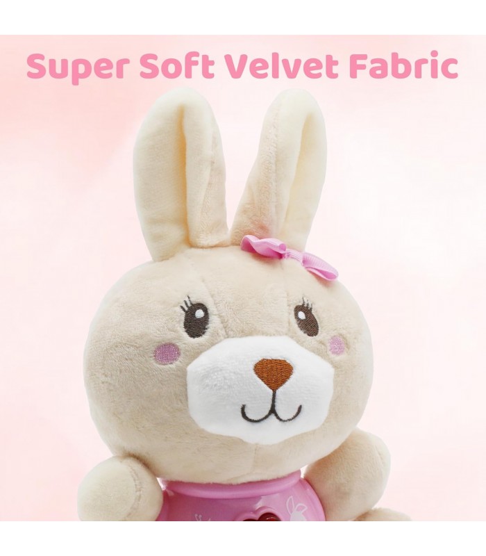 Peluche musical de conejita para bebé