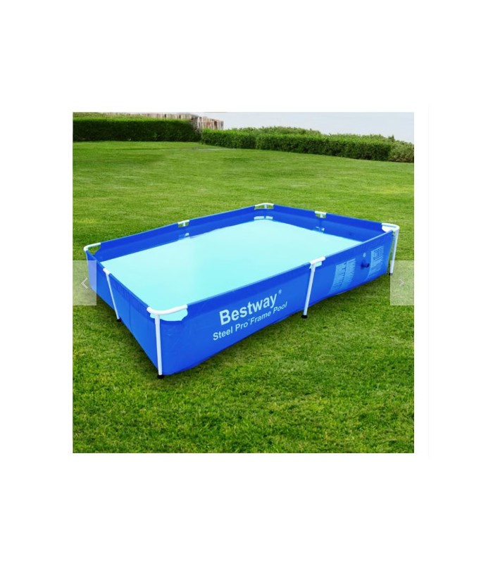 BESTWAY - Piscina Estructural 228x159x42cm Rectangular 1220 litros