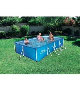 Bestway - Piscina Estructural 300x201x66cm con bomba de filtrado