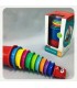 Juego Didáctico Vasos De Apilar Multicolor Para Bebes