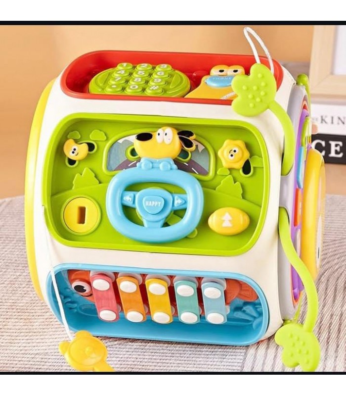 Cubo 9 en 1 Sensorial