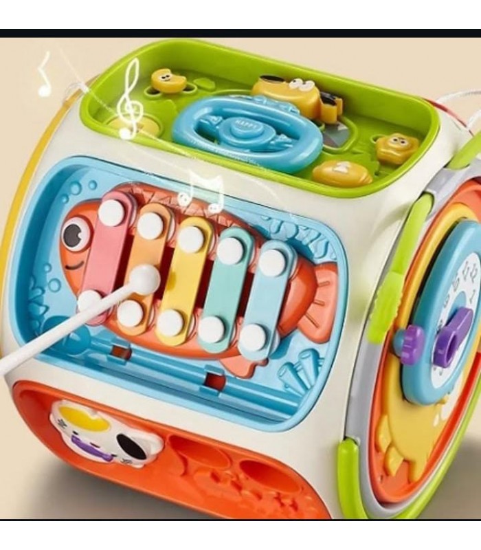 Cubo 9 en 1 Sensorial