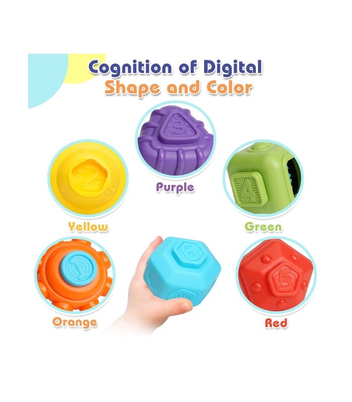 Cubo lógico de exploración sensorial