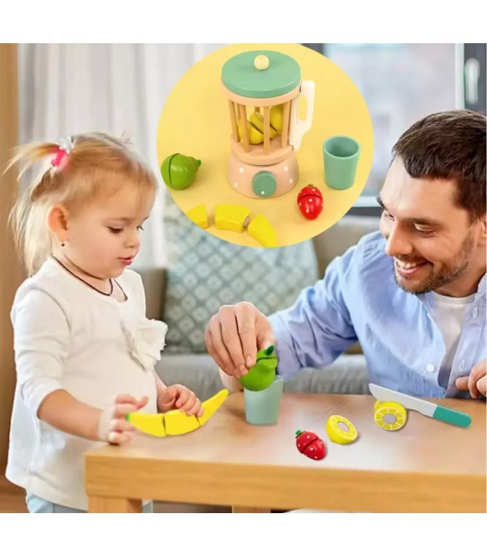 Licuadora de Madera Infantil