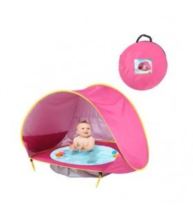 CARPA PARA BEBES CON PISCINA - FUCSIA