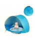 CARPA PARA BEBES CON PISCINA AZUL