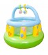 Intex- Corralito  Gimnasio inflable de paredes de malla 130 x 104 cm