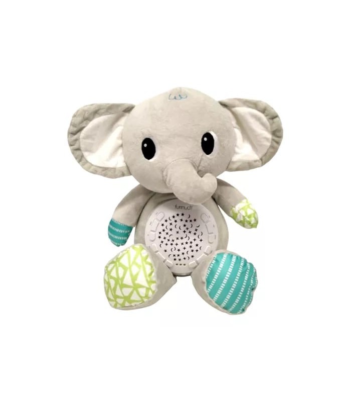 ELEFANTE DE PELUCHE CON PROYECTOR