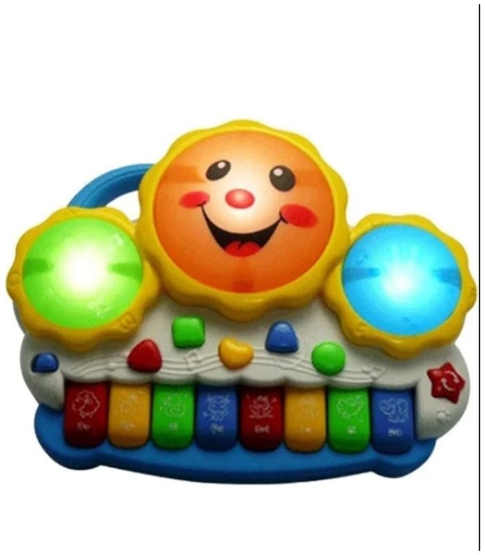 Juguete didáctico Sol con piano musical