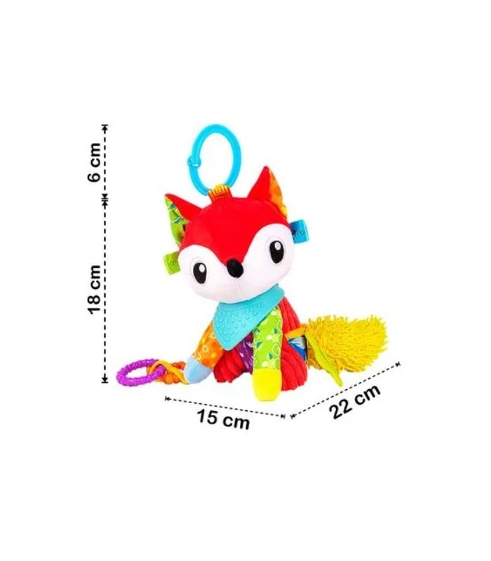 Peluche Sonajero Zorrito