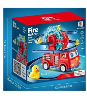 CARRITO BOMBERO PATITOS MUSICAL