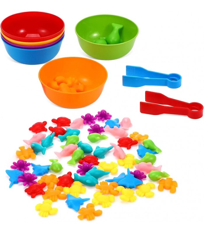 Juego de conteo de halobios para niños