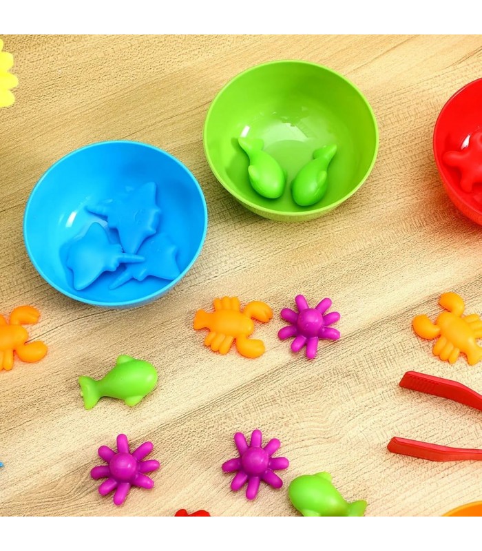 Juego de conteo de halobios para niños