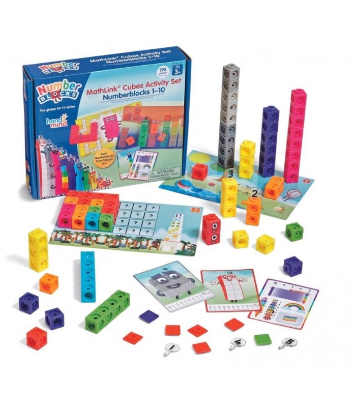 Numberblocks MathLink Cubes 1-10